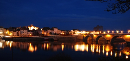 Photos de Bergerac de nuit