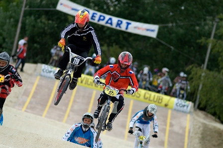 Finale de la coupe d'Aquitaine de BMX au bicross de Cavignac