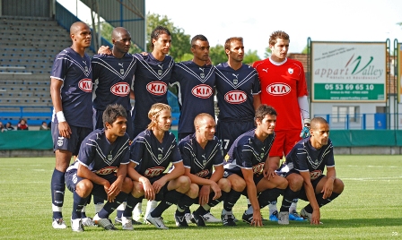 Match amical des Girondins de Bordeaux face à Toulouse au stade Armandie d'Agen
