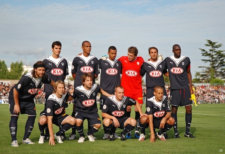 Match amical des Girondins de Bordeaux face à Villarreal à Royan