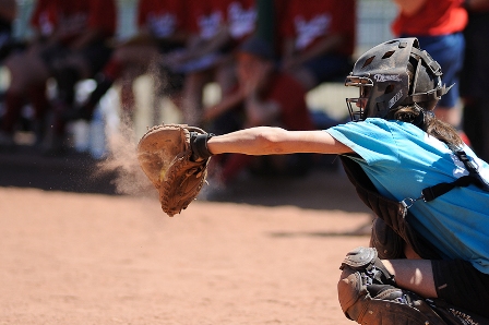 Match de Softball pour la finale Aquitaine